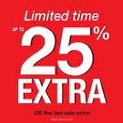 Coupon for: CF Chinook Centre - LIMITED TIME - UP TO EXTRA 25% OFF at Browns